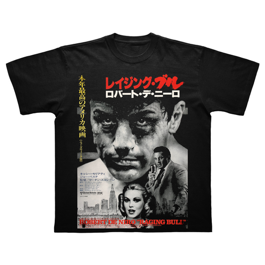 Japanese Thrift Find: Raging Bull Front and Back Print  Promotion Shirt